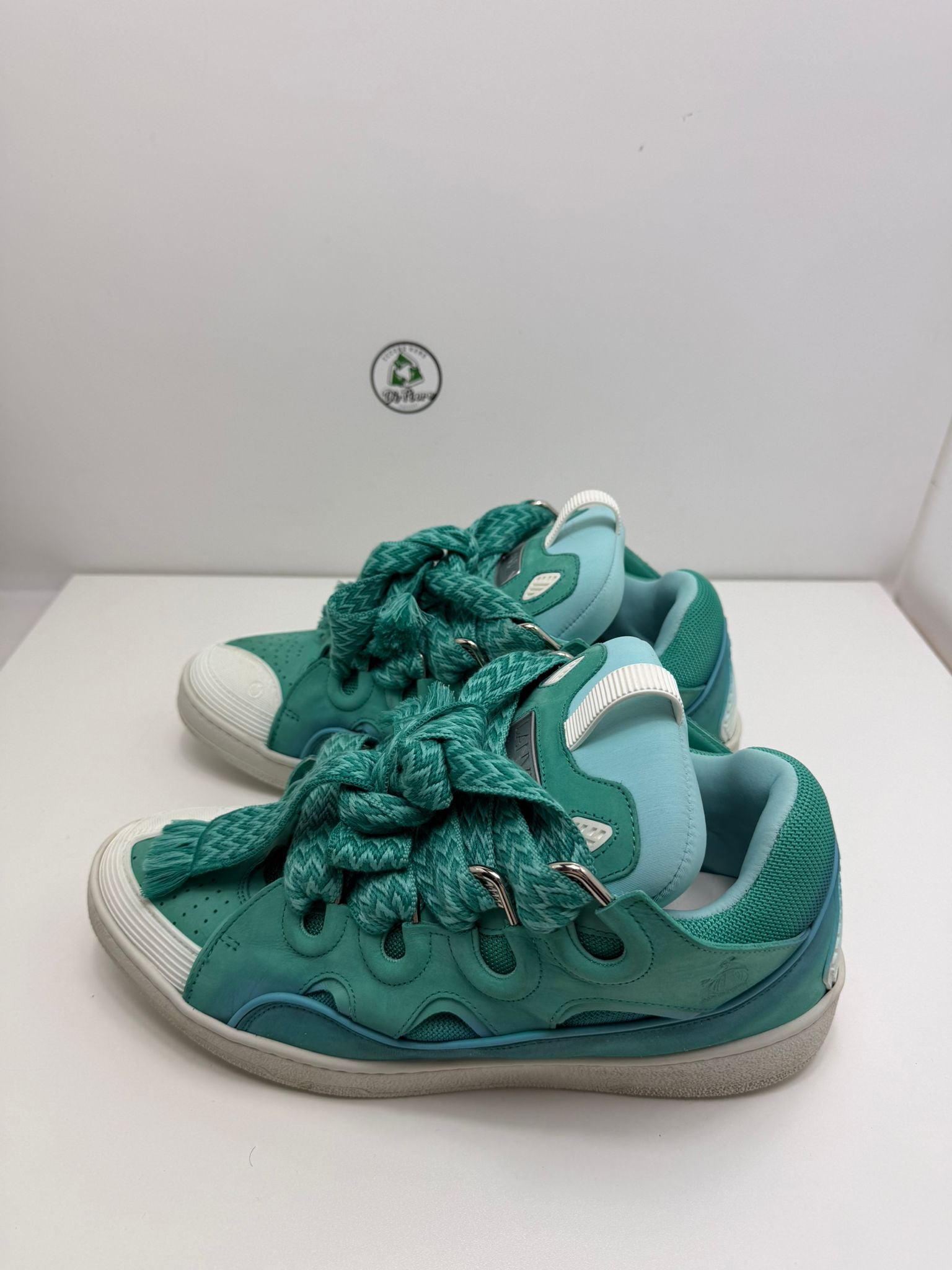 lanvin crub Size 46 verde e azzurre