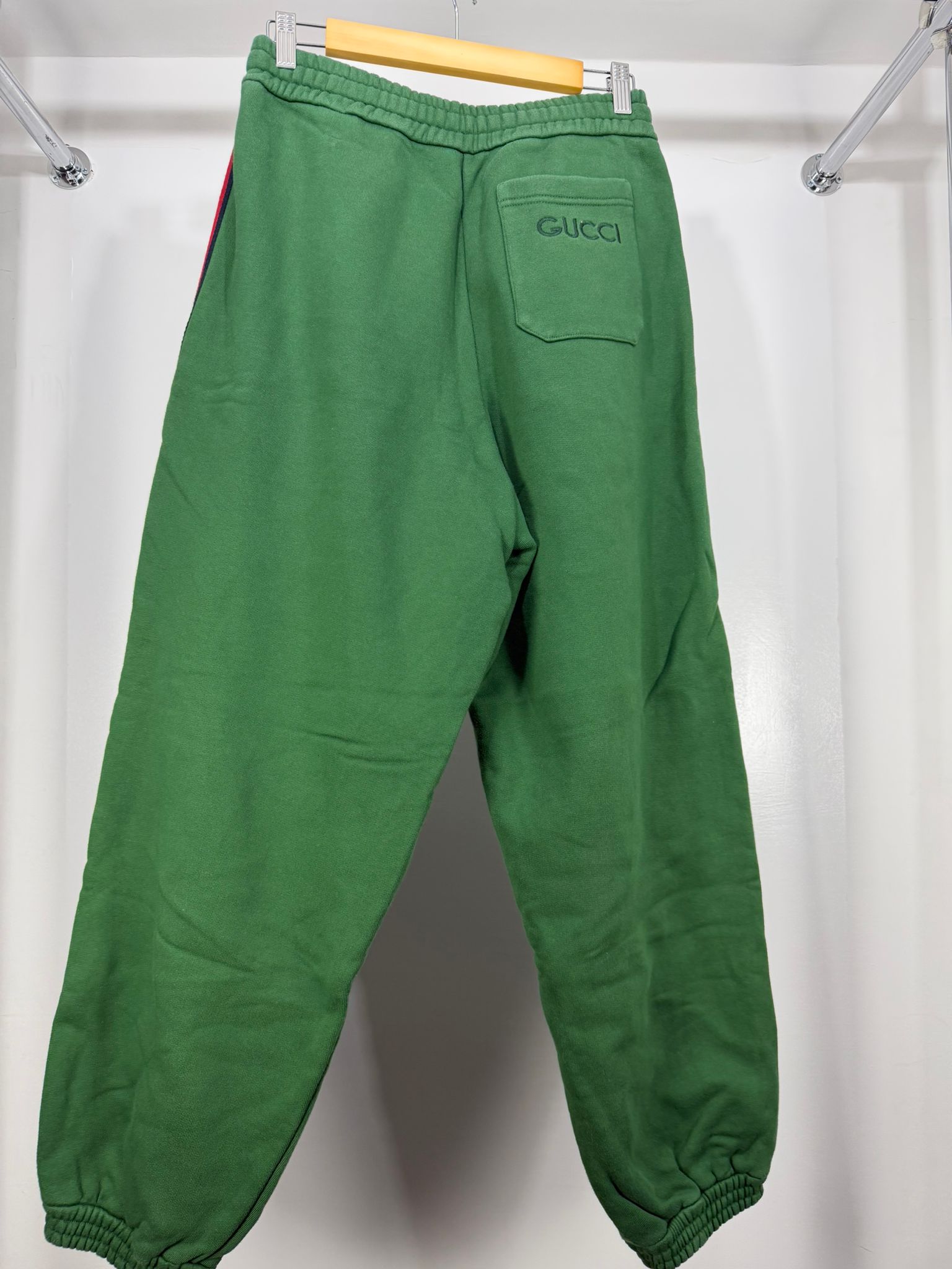 Tuta felpata Gucci verde