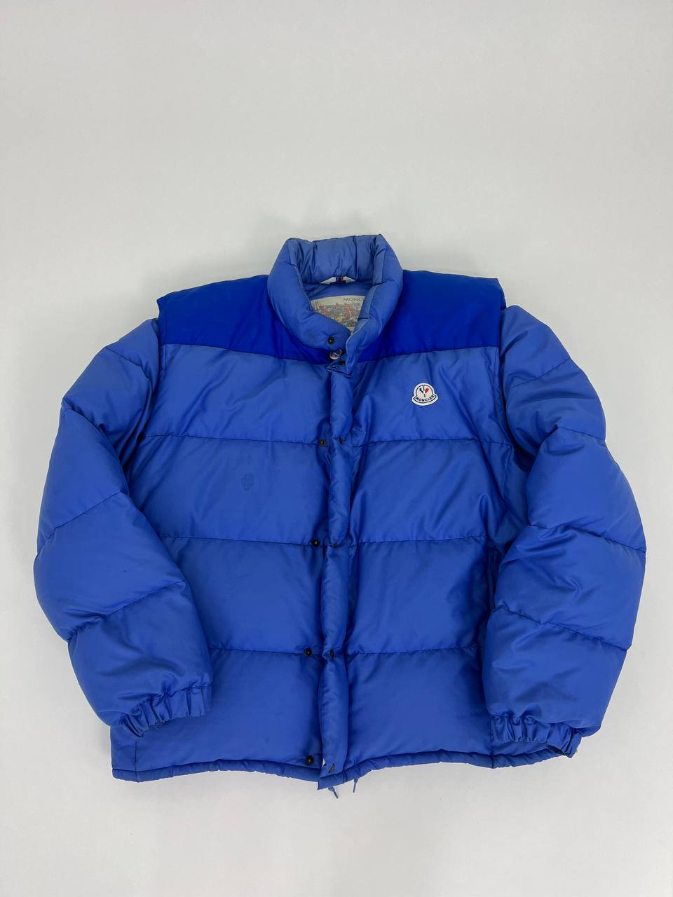 Moncler vintage anni 80 Size XXL Color blu elettrico Buone condizioni